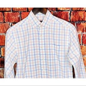 Vineyard Vines Classic Fit Murray Shirt XS Long Sleeve Button Front Plaid